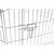 TRIXIE Metalna ograda za glodare Outdoor Run, 6 elemenata, 63 x 58 cm