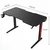 Nanobit Gaming sto NB503 120cm, Crni