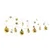 LED lanac 20xLED/2xAA 2,2 m toplo bela