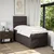 vidaXL vidaXL Box spring postelja z vzmetnico temno rjava 90x200 cm blago, (21292000)