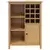 Ormar za vino HILL Medeno smeđa 79.5 x 40 x 107.5 cm