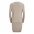Vero Moda Maternity Pletena obleka VMMDOFFY svetlo rjava