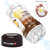 Pretty Love Stellar Vacuum Cup Stimulation Ball Masturbator Clear-Yellow