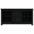 TV ormarić crni 103 x 36,5 x 52 cm od masivne borovine