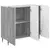 Kreveta Siva sonoma 89 x 34,5 x 82 cm Konstruirano drvo
