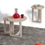 Lessentiel Maison Set klub stolova, 3 komada Mira Hrast