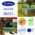 GRE CANELLE 2 Set Ovalni drveni bazen 5,36 X 3,36 X 1,17m