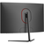 LC POWER LED Zakrivljen Monitor, 23.8” Full HD | LC-M24-FHD-165-C