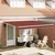 Vidaxl Vlečna tenda Oranžna in Rjava 400 x 300 cm