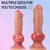 Realistični dildo sa čvorastom bazom i vakuum postoljem