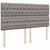Vidaxl Box spring postelja z vzmetnico taupe 200x200 cm blago