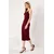 Trendyol Milla Ženska haljina Twoss19Ad0020, Bordo