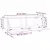 TV ormar za zid Dimljeni hrast 98 x 31 x 30 cm