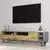 HANAH HOME TV polica Luga Grey Oak