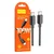 hoco. USB kabl za smartphone, tip C, 100W - X96 Hyper, 100W, Crni