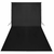 VIDAXL studijski set: črno ozadje 600 x 300 in luči