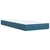 Vidaxl Box spring postelja z vzmetnico modra 100x200 cm žamet