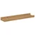 Vidaxl Stenska polica 2 szt. Rjava 40 x 9 x 3 cm Konstruiran les