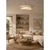 BRILAGI- LED plafonsko svetlo VELVET TWIST LED/24W/230V 4000K O 55 cm hrom/bež.