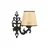 Opviq Zidna lampa Claire Coral, 15x10x13cm, IP20, Bež-crna