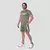 GymBeam Mesh T-Shirt Essence Green