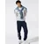 Champion Authentic Athletic Apparel Hlače mornarska/bela