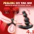 SuperLove Ultimate Pleasure Prostate Massager with Double Cock Ring & Remote Control Black