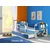 Deciji krevet ACMA II 160x80 F + dusek 6 cm BLUE38