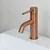 REA LUNGO Mešalnik za umivalnik Copper brushed low