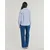 Pieces PCIRENE LS SHIRT Modra