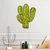 Wallity Zidna dekoracija Cactus, 34x1.6x45 cm, 9 mm, Zelena