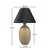 Opviq Stona lampa BK024, O30,15 cm, IP20, Antracit