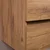 HANAH HOME Kupatilski ormarić sa umivaonikom i ogledalom (2 komada) Simple 60 Light Walnut