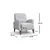 Atelier del Sofa Fotelja Montana 72x92x76cm Siva