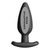 ElectraStim Silicone Noir Rocker Large Butt Plug