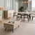 Hanah Home Konzolni sto Kns-740-Ff-2, 180x100x43 cm, Hrast