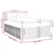 vidaXL vidaXL Box spring postelja z vzmetnico krem 140x190 cm blago, (21306063)