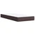 vidaXL vidaXL Box spring postelja z vzmetnico temno rjava 80x200 cm blago, (21307340)