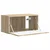 TV zidni ormar Zidne Sonoma 60 x 31 x 29,5 cm Konstruirano drvo