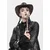 Klobuk DEVIL FASHION - Punk - Brown - AS266