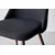 Venture Design Jedilni stol Night 56x83x48 cm črne barve