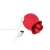 Bloomgasm The Rose Fondle 10X Massaging Rose Silicone Clit Stimulator Red