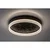Rabalux 71523 - LED prigušiva stropna svetiljka TIMMO 24W/230V 3000-6500K prečnik 40 cm crna +daljinski upravljač