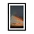 Plakat s paspartujem čarobna noč v naravi - 40x60 black