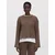 EDITED Majica Kassandra Longsleeve (Corduroy) rjava