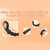 SuperLove Flexible Vibrating Silicone Anal Beads Black