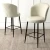 Hanah Home Set 6 barskih stolica Alte Krem-Crni