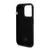 Maska za mobilni telefon iPhone 15 Pro KARL LAGERFELD HC RHINESTONE METAL PLATE LOGO, Crna
