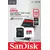 Micro SDXC SanDisk 256GB Ultra, SDSQUAC-256G-GN6MA + Adapter