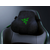 Razer Iskur V2 - Gaming Chair with Built-In Lumbar Support - Black with green sign